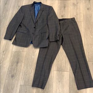 Vince Camuto suit.